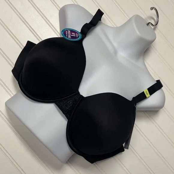 Vanity Fair Beauty Back Black Bra-44B - Picture 1 of 9